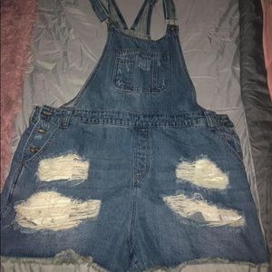 Ripped Overalls